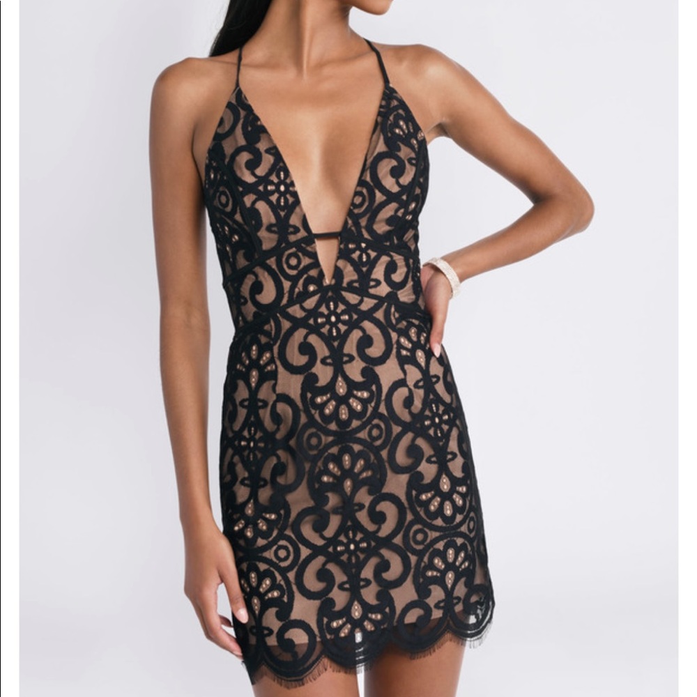 Tobi lace bodycon dress